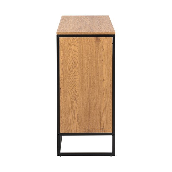 Bibliotecă   cu aspect de lemn de stejar 77x79,5 cm Swindon – Actona-image-3