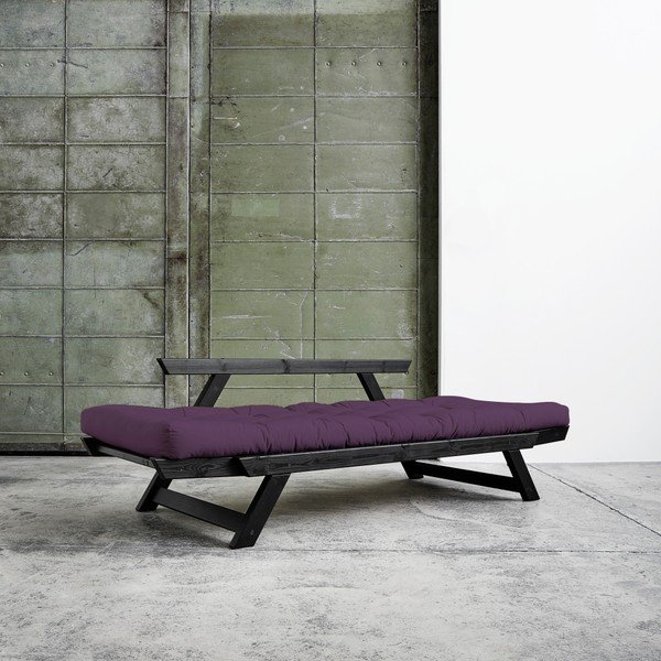 Canapea extensibilă Karup Bebop Black/Purple-image-1