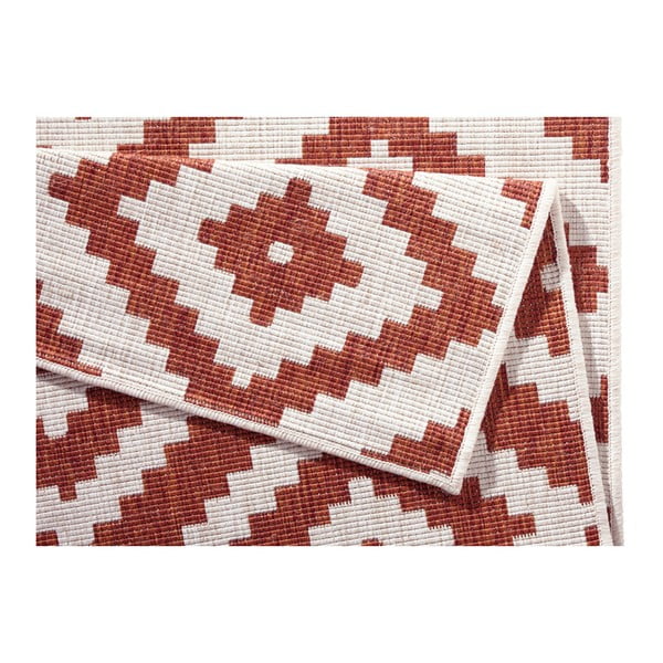 Covor adecvat pentru exterior NORTHRUGS Malta, 80 x 150 cm, maro - crem-image-4