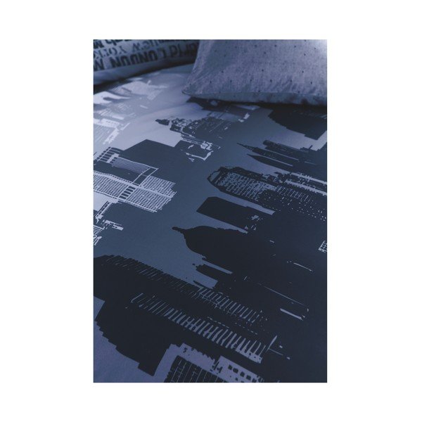 Lenjerie de pat Catherine Lansfield City Scape, 200 x 200 cm-image-1