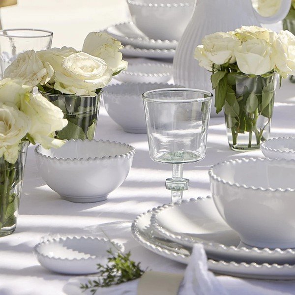 Bol din gresie ceramică Costa Nova Pearl, ⌀ 13 cm, alb-image-2