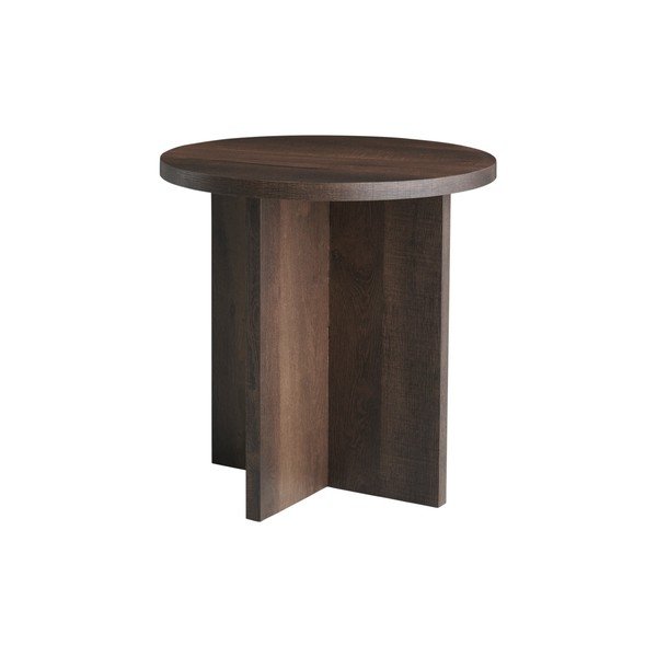 Măsuță auxiliară rotundă din MDF ø 50 cm Poppy – Ellos Home