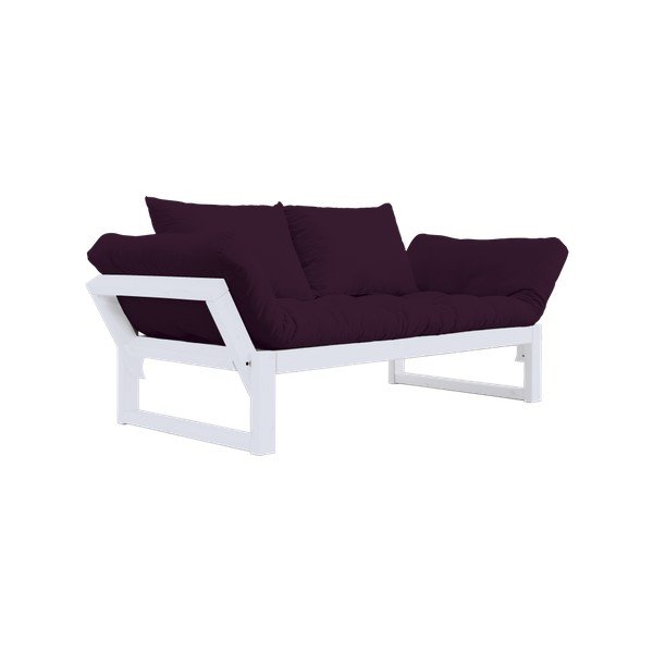 Canapea extensibilă Karup Edge White/Purple Plum-image-4