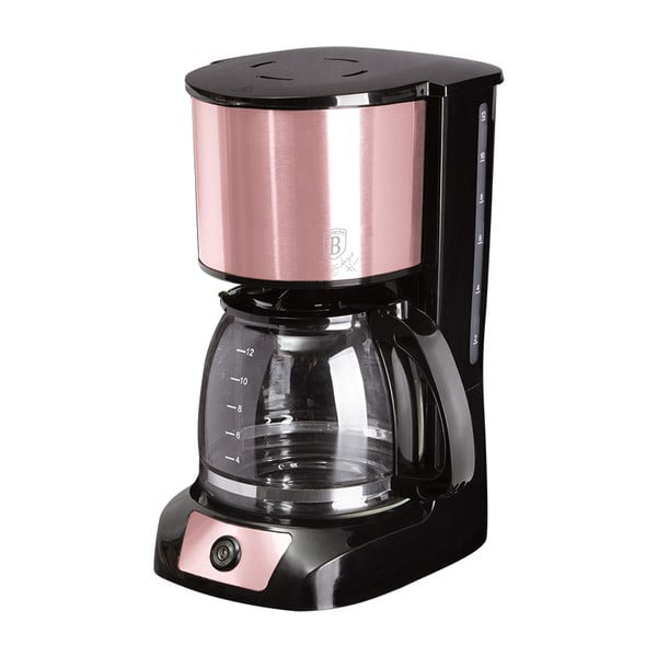 Mașină de cafea cu filtru roz I-Rose Edition - BerlingerHaus