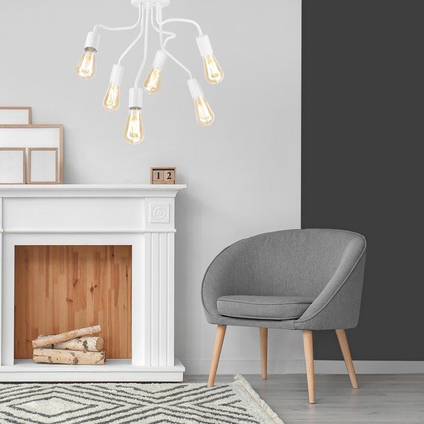 Plafonieră albă - LAMKUR-image-1