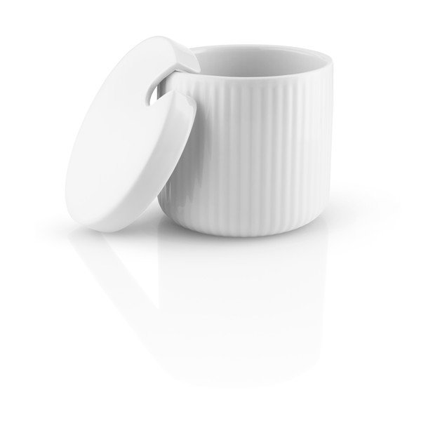 Cutie din porțelan cu capac Eva Solo Legio Nova, alb-image-1