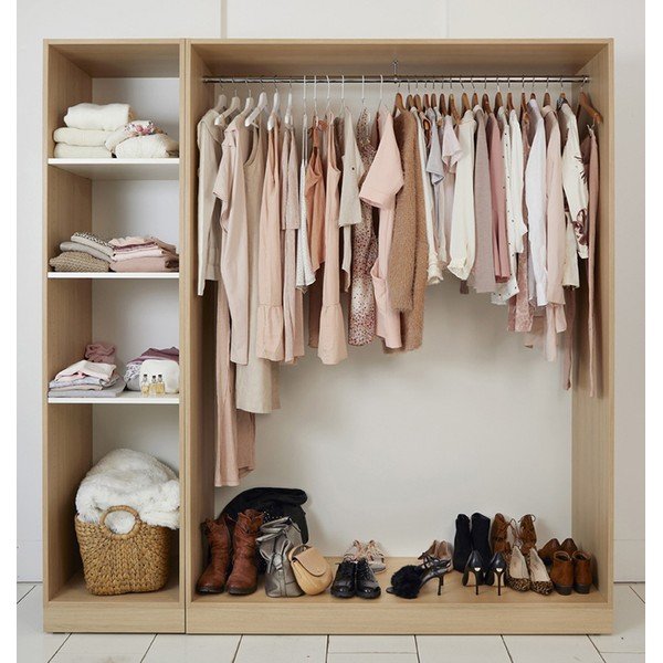 Raft de agățat în șifonier Compactor Under Shelf Basket Rail-image-4