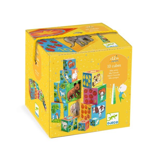 Cuburi de construcție Blocks - Djeco-image-2