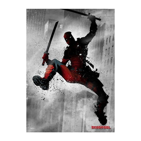 Poster Marvel Dark Edition - Deadpool