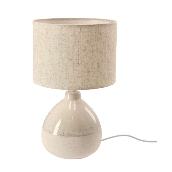 Veioză bej cu abajur textil (înălțime 41 cm) Ardo – Candellux Lighting-image-3