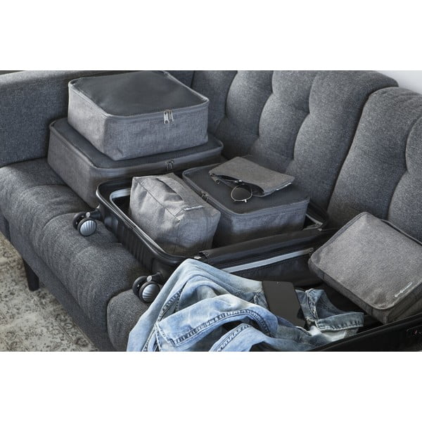 Geantă de toaletă de voiaj din material textil – Bigso Box of Sweden-image-3