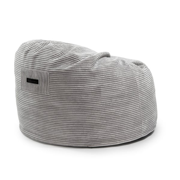 Fotoliu puf pentru copii cărămiziu cu tapițerie din catifea reiată Om 85 – SLOWDOWN-image-4