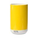 Vază galbenă din ceramică Yellow 012 – Pantone