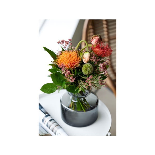 Vază din sticlă Lyngby Glas Tubular, înălțime 20 cm-image-2