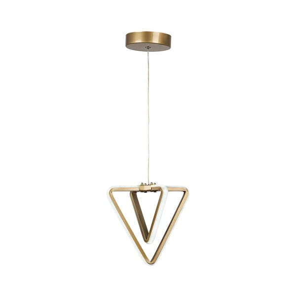 Lustră bronz LED din metal ø 20 cm Baris – Squid Lighting