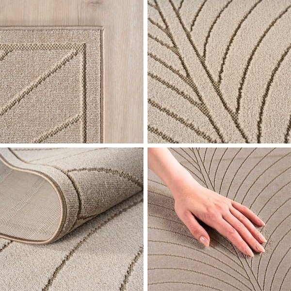 Covor pentru exterior și interior bej 80x150 cm Nova 1204 – Ayyildiz Carpets-image-2