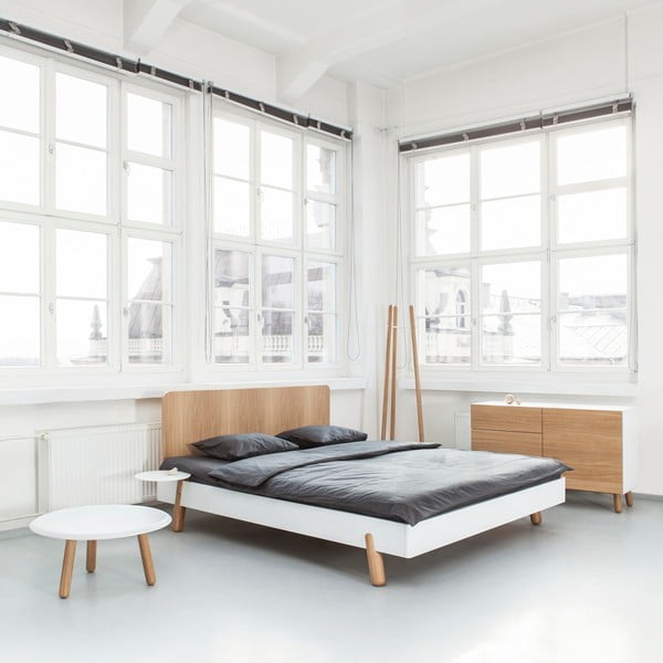 Pat Jitona Mamma, cu tăblie din lemn, 160 x 200 cm-image-1