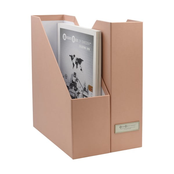 Organizatoare pentru documente 2 buc. din carton Viola – Bigso Box of Sweden-image-2