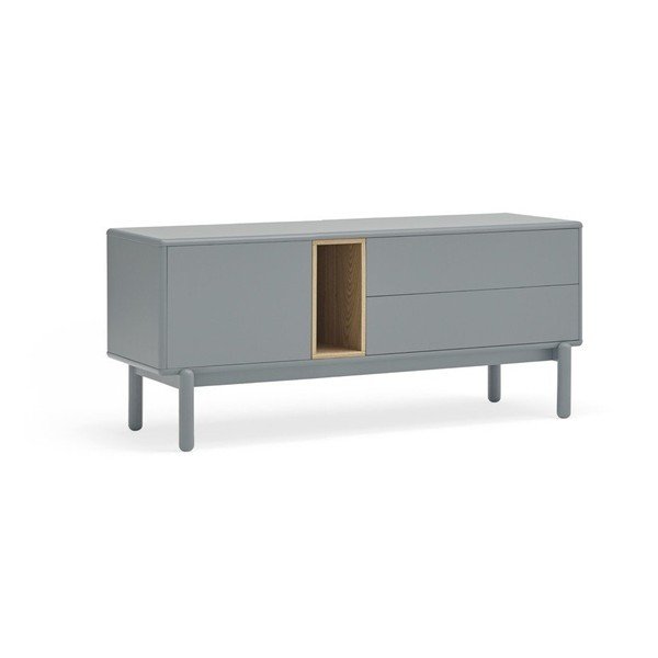 Masă TV albastră/gri 140x56 cm Corvo – Teulat-image-1