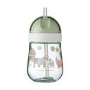 Cană pentru copii albă/verde-deschis din tritan 300 ml Little farm – Mepal