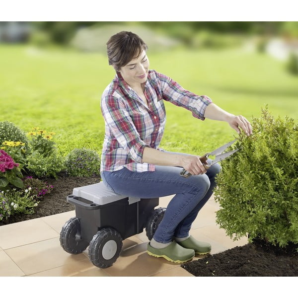 Cutie de grădină cu roți - Maximex-image-2