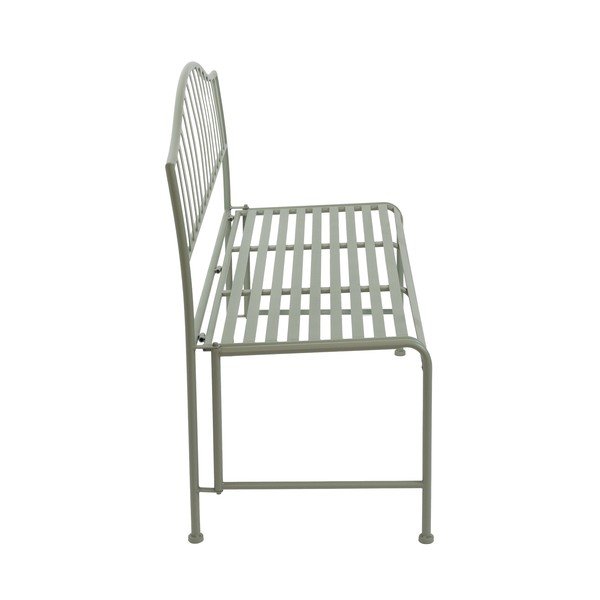Bancă de grădină verde din metal – Esschert Design-image-2