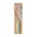 Covor tip traversă țesut manual din lână 60x230 cm Abstract Flow – Flair Rugs