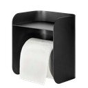 Suport de perete pentru hârtie igienică negru Carry – Mette Ditmer Denmark
