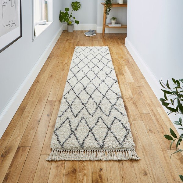 Covor tip traversă crem 60x230 cm Boho – Think Rugs-image-1