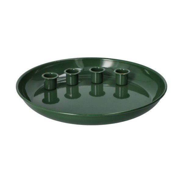 Sfeșnic pentru advent din metal  cu model de Crăciun – Dakls