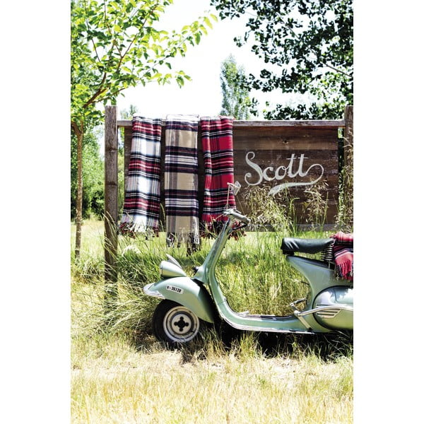 Pled Euromant Scott, 140 x 180 cm, roșu-image-2