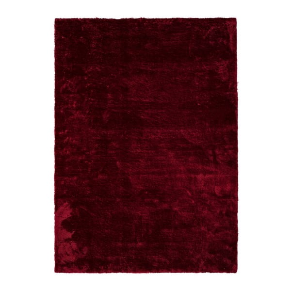 Covor Universal Unic Liso Rojo, 65 x 120 cm, vișiniu închis