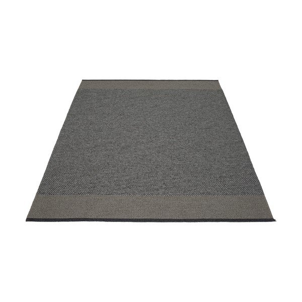 Covor pentru exterior și interior gri antracit 140x200 cm Edit Charcoal – Pappelina