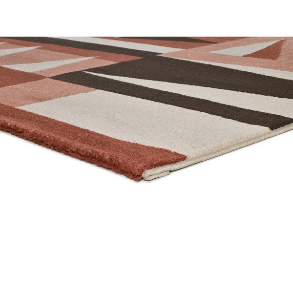 Covor portocaliu/crem 135x190 cm Ashley – Universal-image-2