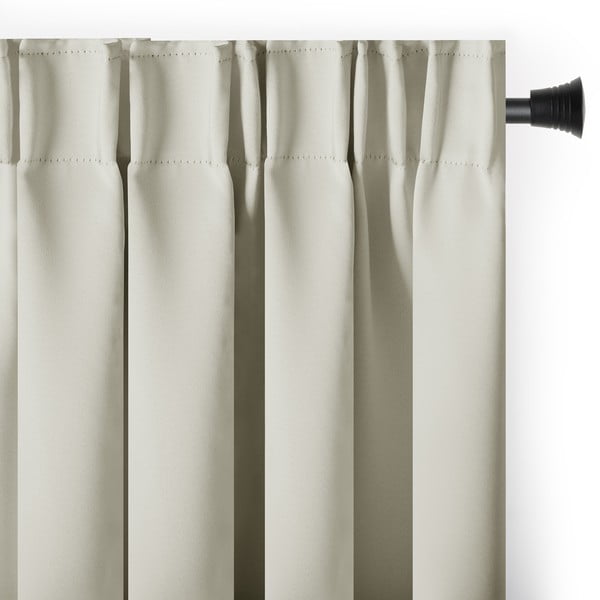 Draperie crem dimout (semi-opacă) 140x245 cm Kierra – Restilo