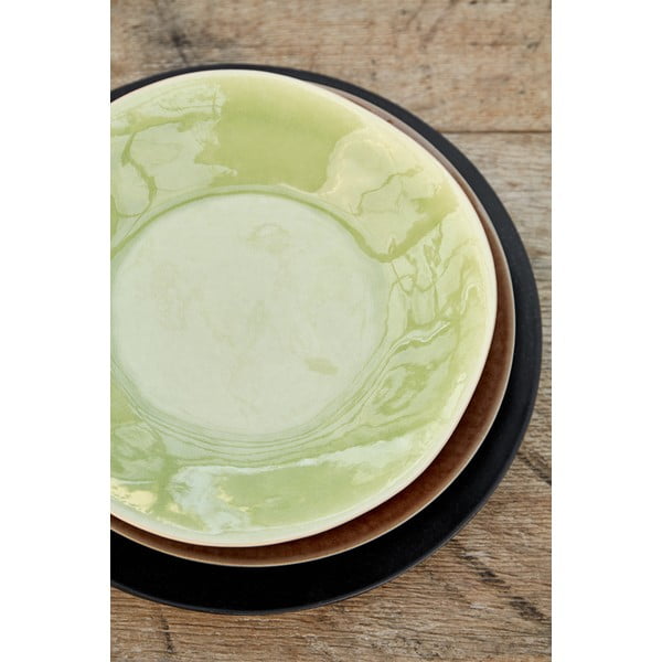 Farfurie adâncă din gresie ceramică Costa Nova Riviera, ⌀ 25 cm, verde-image-4