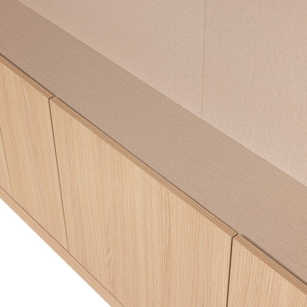 Masă TV modulară în culoare naturală 160x215 cm Build – WOOOD-image-2