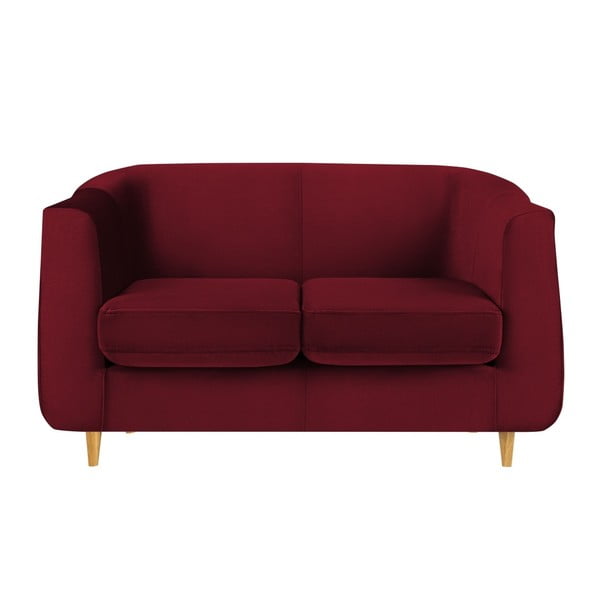  Canapea cu 2 locuri Mel Art Angello, roșu