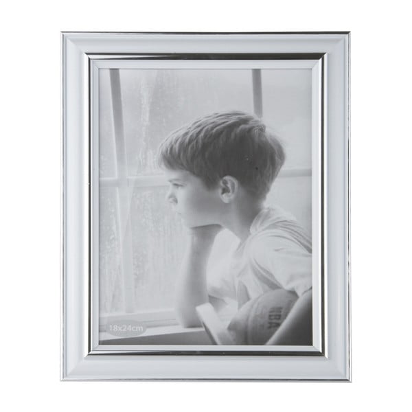Ramă foto  KJ Collection Plain Silver, 23 x 29 cm