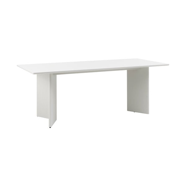 Masă de dining gri deschis 90x200 cm Palma – Unique Furniture