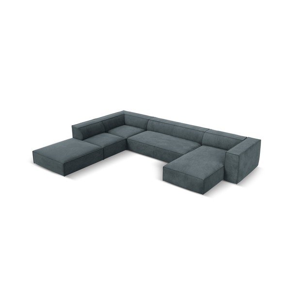 Colțar în culoarea petrolului/gri (cu șezlong pe partea stângă ) Madame – Windsor & Co Sofas-image-2