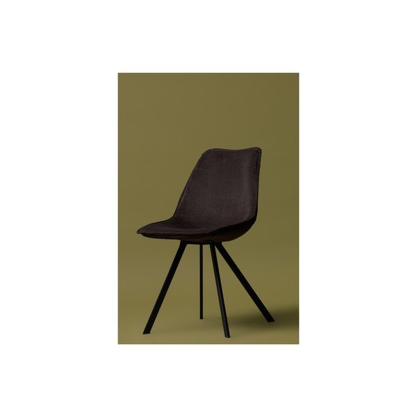 Set 2 scaune WOOOD Swen, gri antracit-image-4