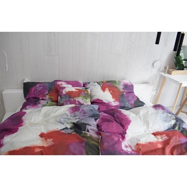 Lenjerie de pat din bumbac satinat pentru pat de o persoană 140x200 cm – Butter Kings-image-2
