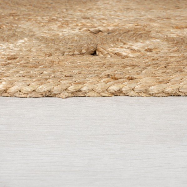 Covor din iută Flair Rugs Arya, ø 150 cm, natural-image-4