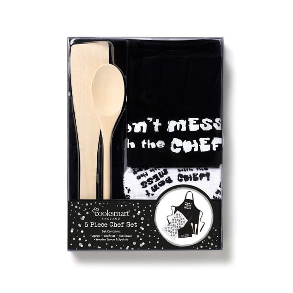 Set 5 piese pentru bucătari Cooksmart ® Don't Mess With The Chef-image-1