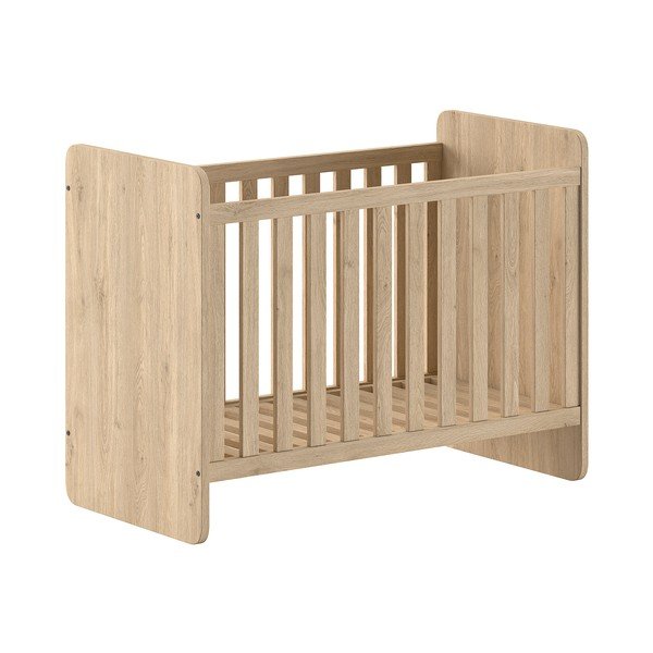 Pătuț în culoare naturală 60x120 cm Sam – Vipack