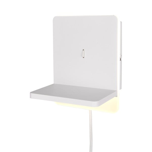 Aplică de perete albă LED cu intensitate reglabilă Fairfield – Trio