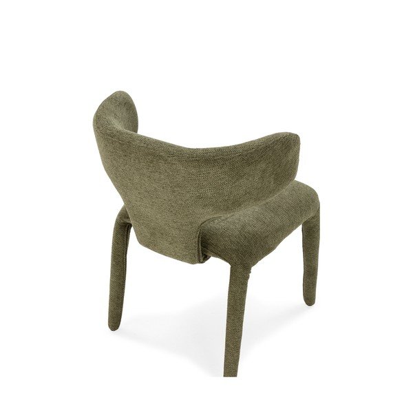 Scaun de living verde tapițat Maca – MOME-image-4