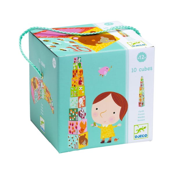 Cuburi de construcții Djeco „Pădurea”-image-4
