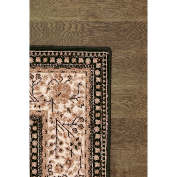 Covor maro deschis din lână 133x180 cm Charlotte – Agnella-image-3